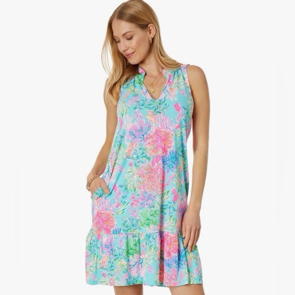 Floral Sleeveless Lily Pulitzer Dress